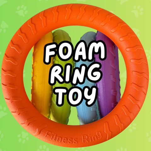 Foam Ring Dog Toy