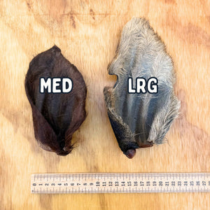 
                  
                    Beef Ears With Fur | Dog Treat Chew | Hairy Cow Ears
                  
                