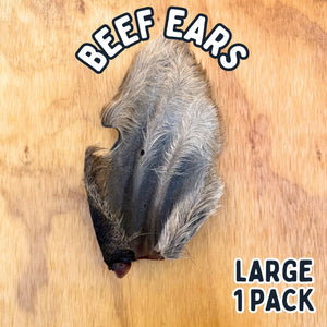 
                  
                    Beef Ears With Fur | Dog Treat Chew | Hairy Cow Ears
                  
                
