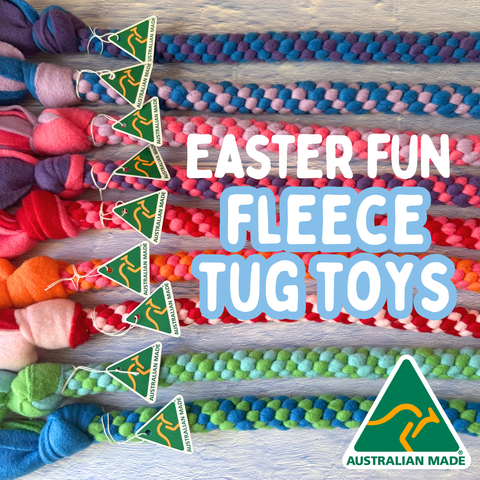 Easter Fun Fleece Tug Toy