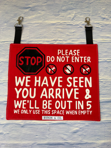 READY TO SHIP Dog Park Crate Sign
