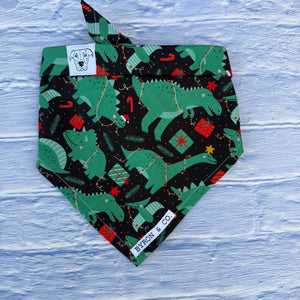 
                  
                    READY TO SHIP L Santasaurus Bandana
                  
                