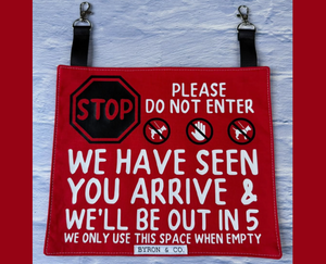 
                  
                    Dog Park Crate Sign
                  
                