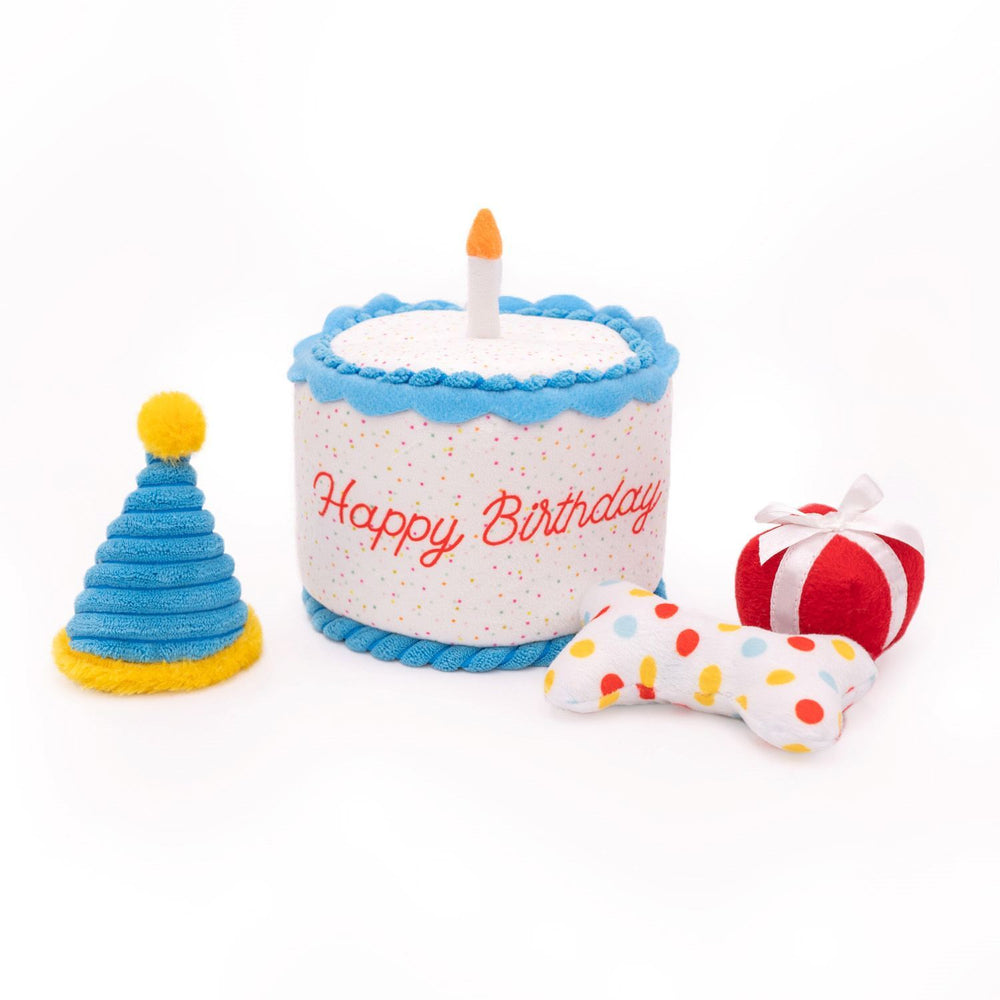 ZippyPaws Birthday Burrow Toy