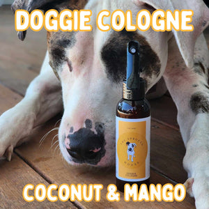 
                  
                    Dog Cologne - Coconut & Mango - The Spruced Moose
                  
                