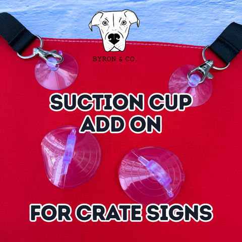 4 Pack Suction Cup Add On for Crate Signs