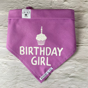 
                  
                    Personalise Your Bandana - Birthday Girl
                  
                