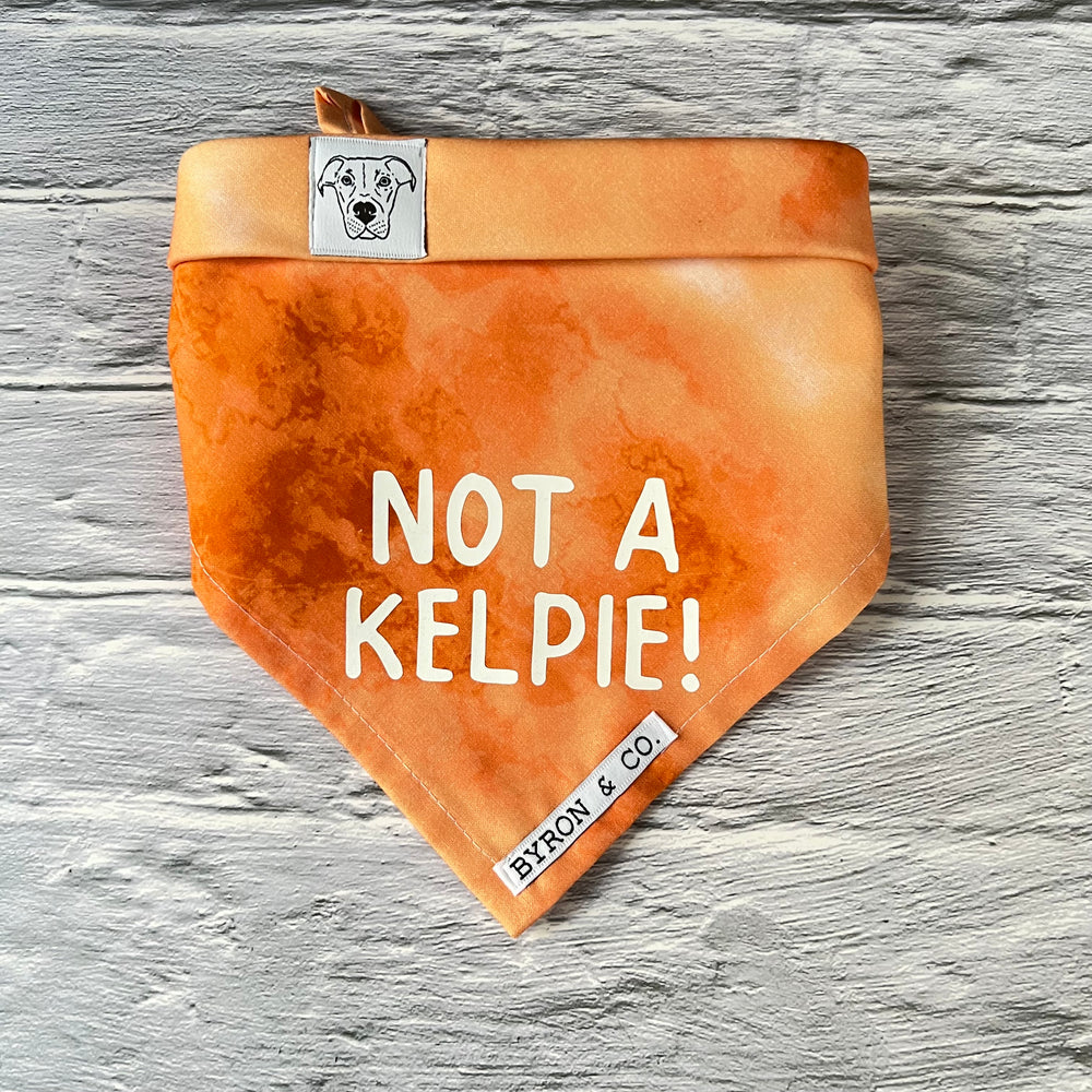 
                  
                    Personalise Your Bandana - Not a Kelpie!
                  
                