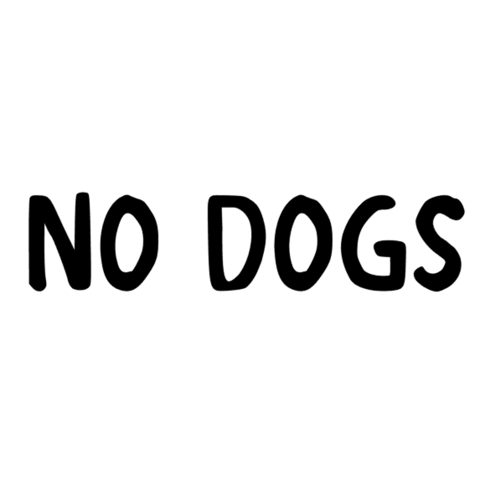 Personalise Your Bandana - No Dogs