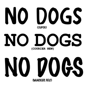 
                  
                    Personalise Your Bandana - No Dogs
                  
                