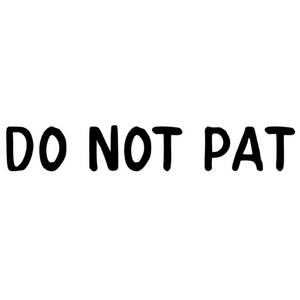 
                  
                    Personalise Your Bandana - Do Not Pat
                  
                