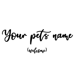 
                  
                    Personalise Your Bandana - Your Pet's Name
                  
                