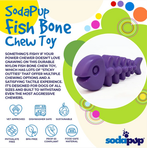 
                  
                    Nylon Fish Bone Tough Toy
                  
                